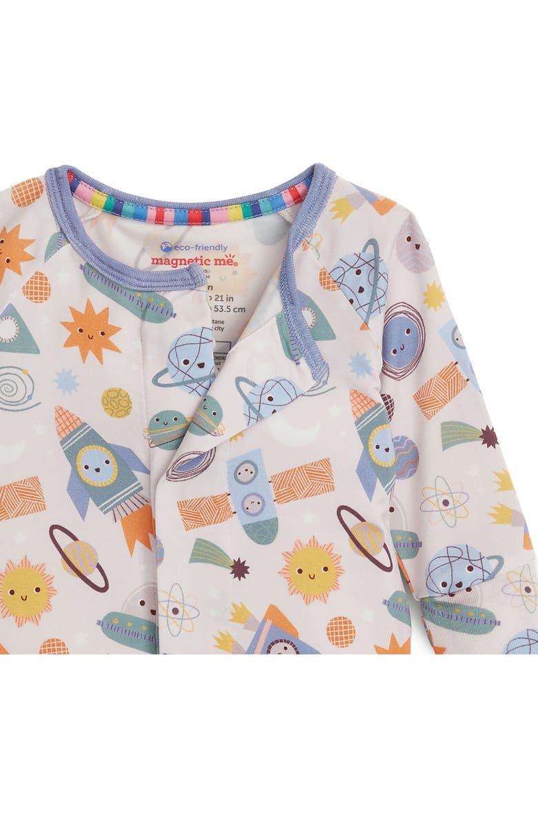 Magnetic Me Let's Rocket Convertible Magnetic Footie, Alternate, color, Let's Rocket