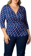 Kiyonna Faux Wrap Top