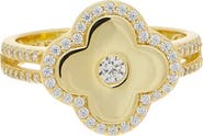 Juvell Cubic Zirconia Flower Ring