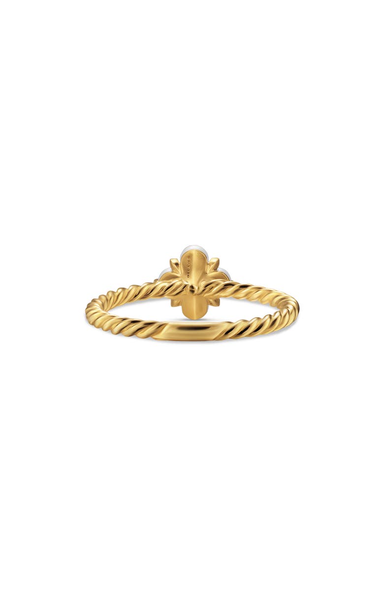 David Yurman Petite Modern Renaissance Ring, Alternate, color, 18K Gold