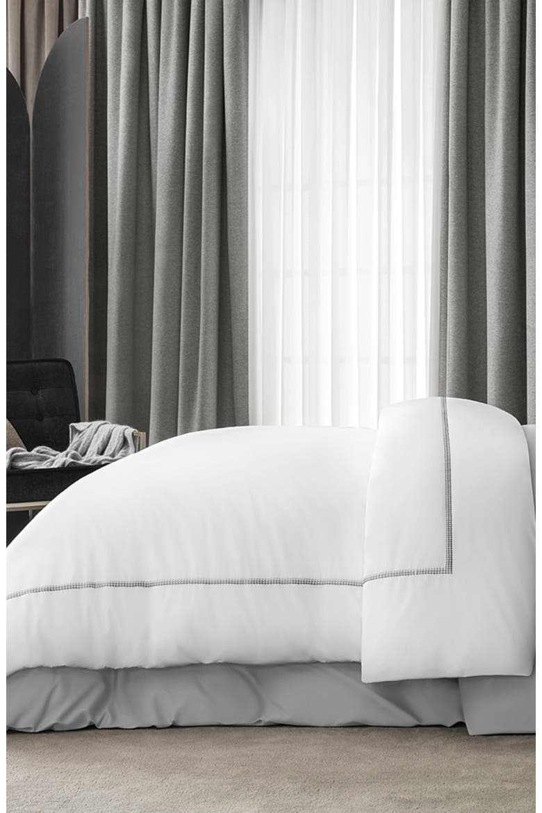 Tavit Duvet Cover, Alternate, color, White