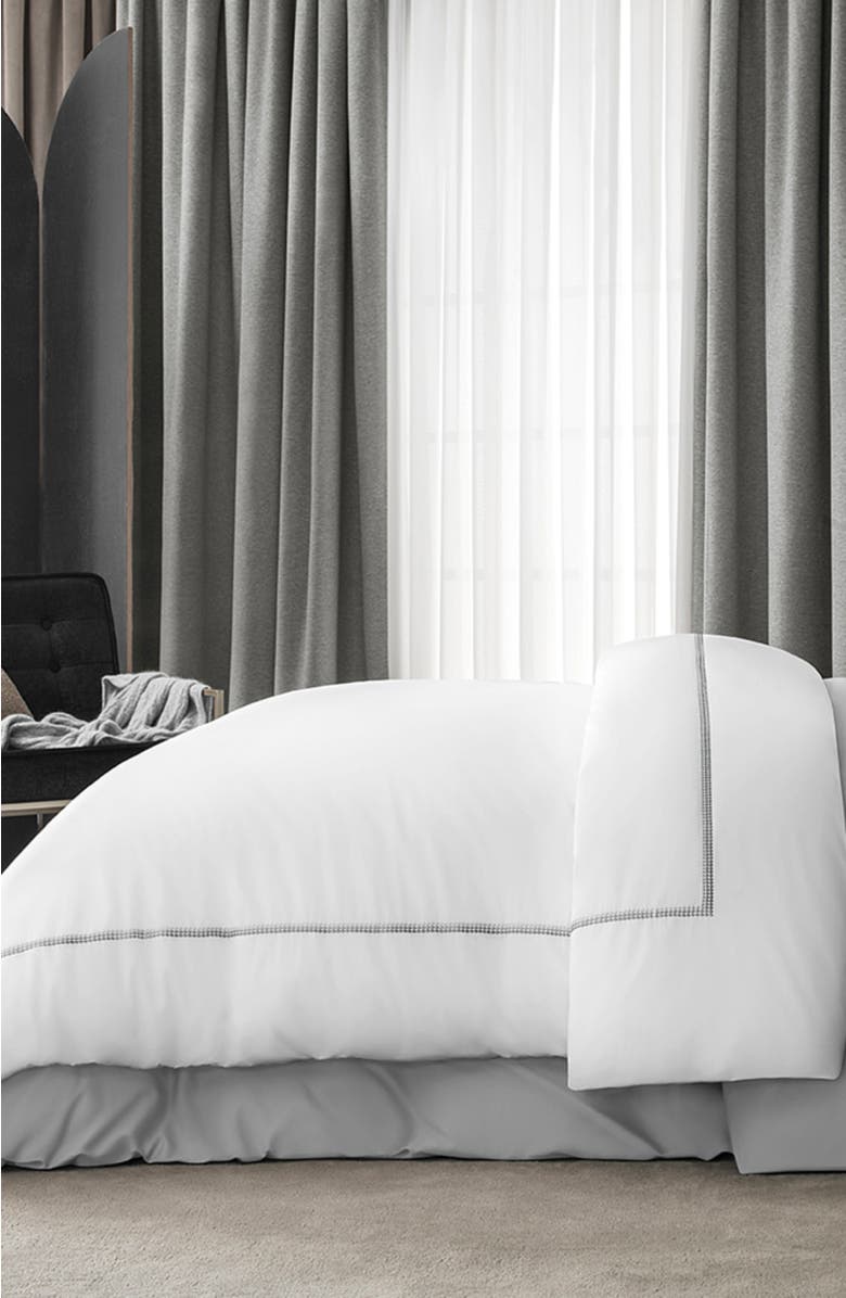 Togas Tavit Duvet Cover, Alternate, color, White