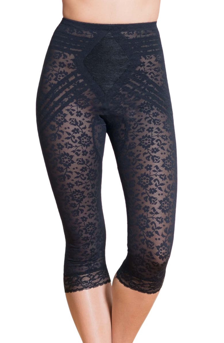 Rago Extra Firm Leg Shaper Leggings, Alternate, color, Black