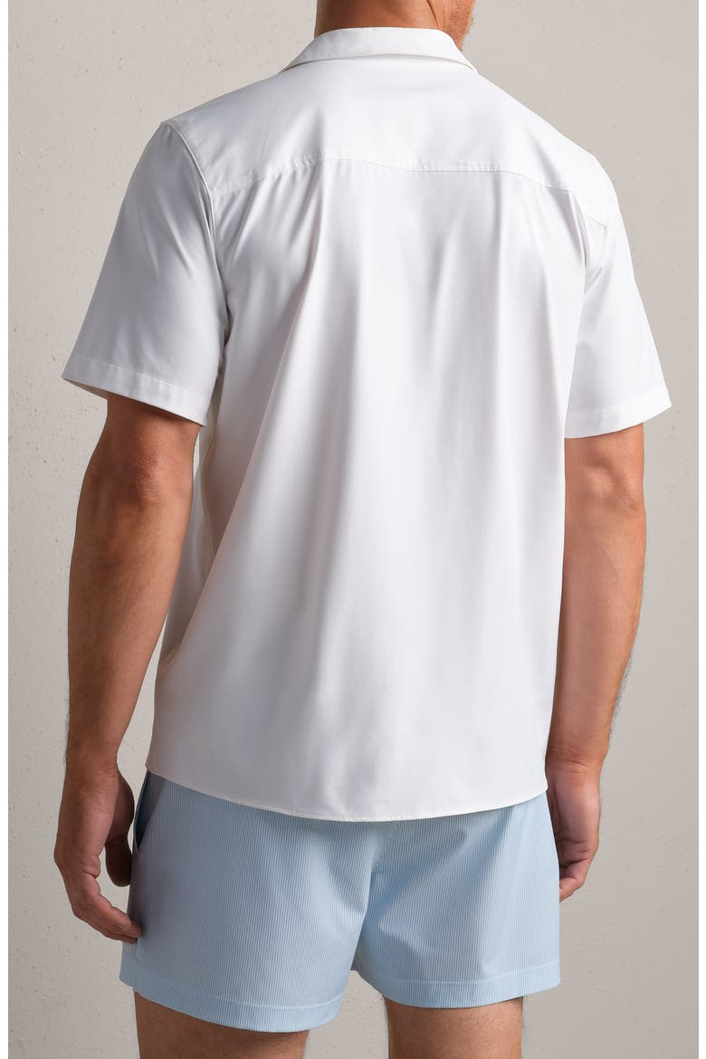 State of Mind Performance Camp Shirt, Alternate, color, BRIGHT WHITE