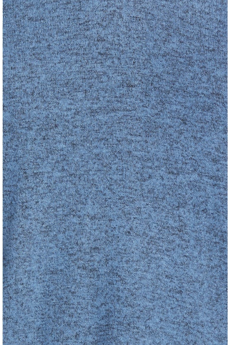 Gibson 'Yummy Fleece' High/Low V-Neck Pullover, Alternate, color, BLUE