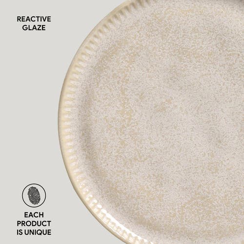 Porto Brasil Linhas Dessert Plate Set Of 6 In Brown