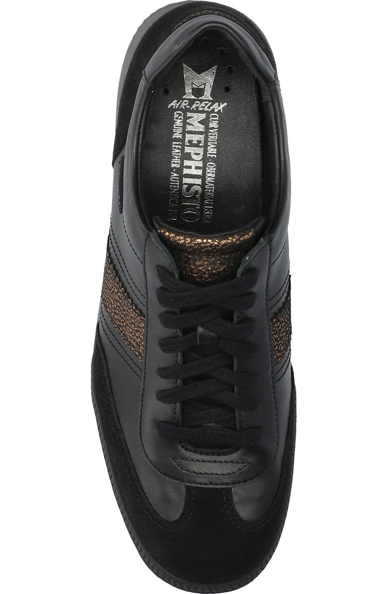 Mephisto Witney Sneaker, Alternate, color, Black