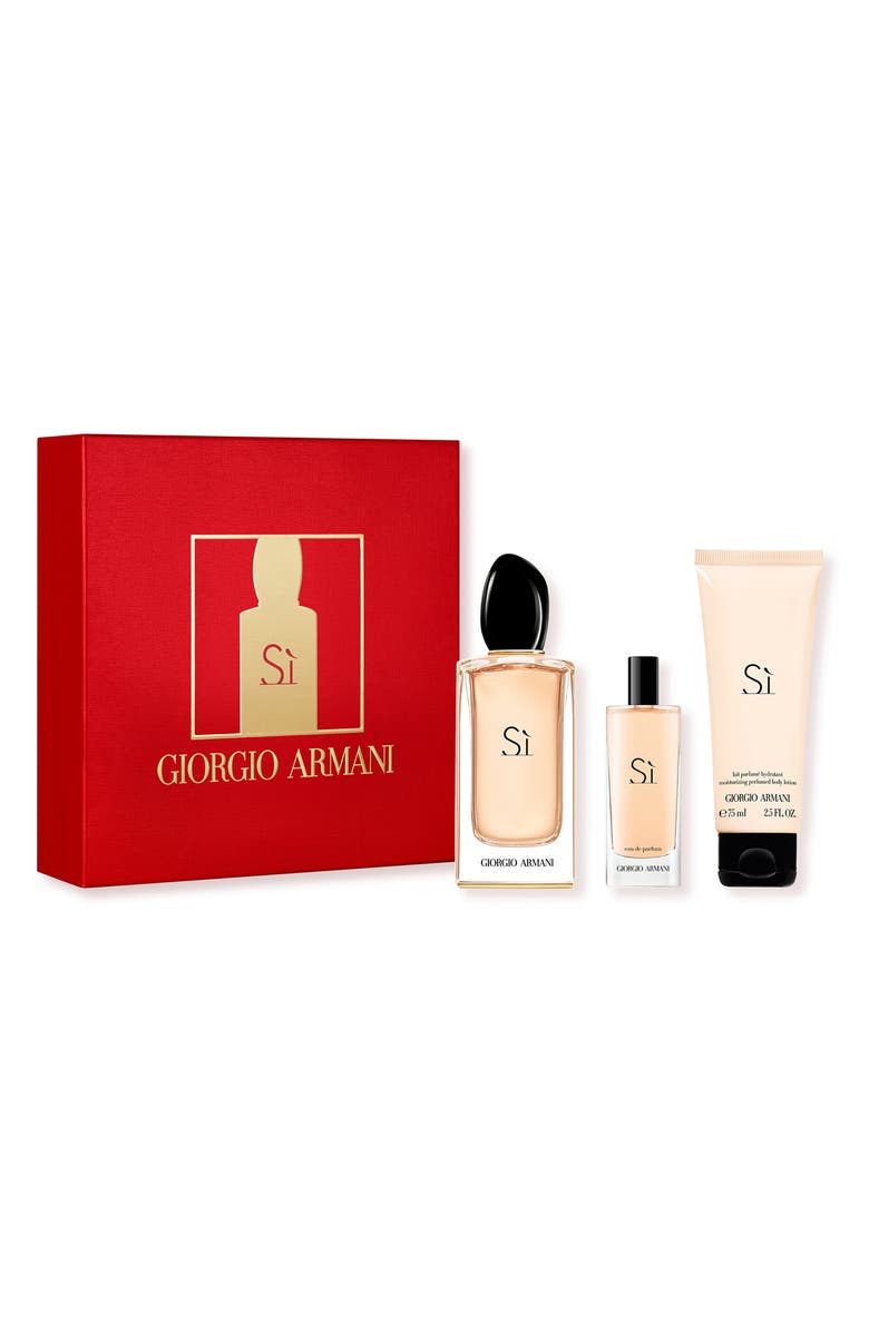 ARMANI beauty Giorgio Armani Sì Eau de Parfum Set USD $166 Value, Main, color,