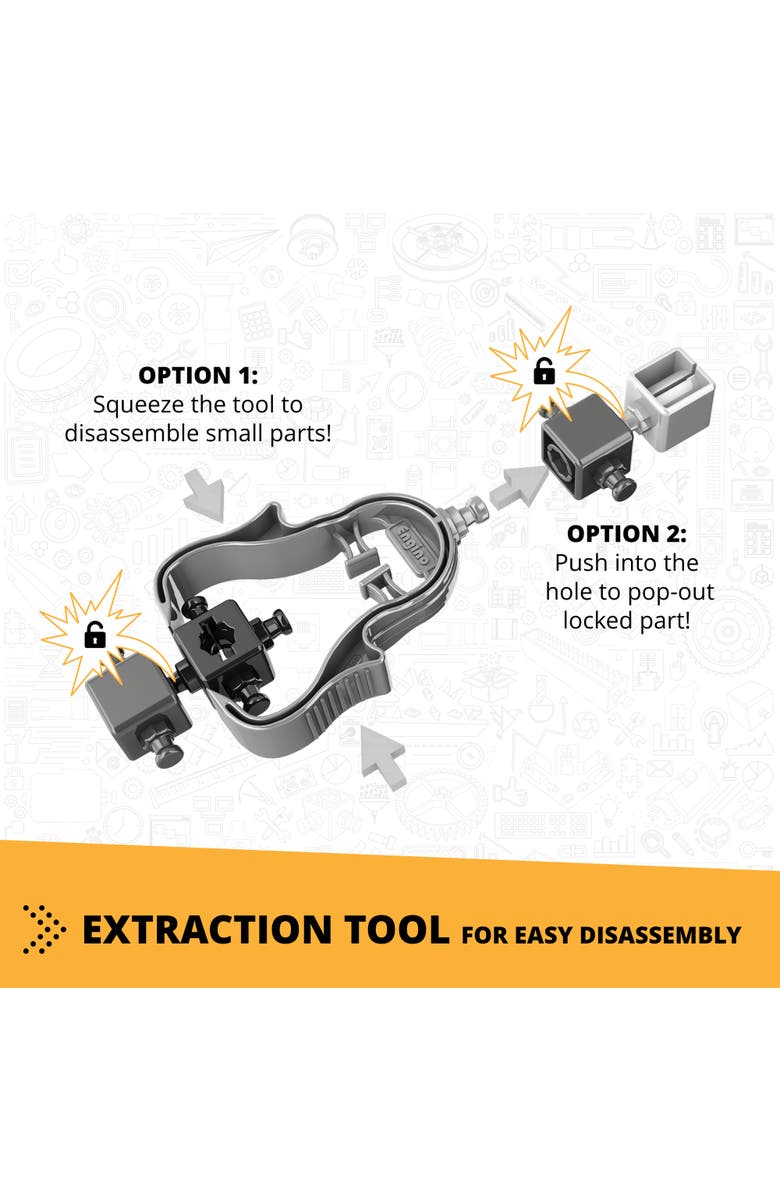 Engino Creative Builder 3In1 Wheeled Loader Multimodel Vehicle Brick Set, Alternate, color, Multicolored