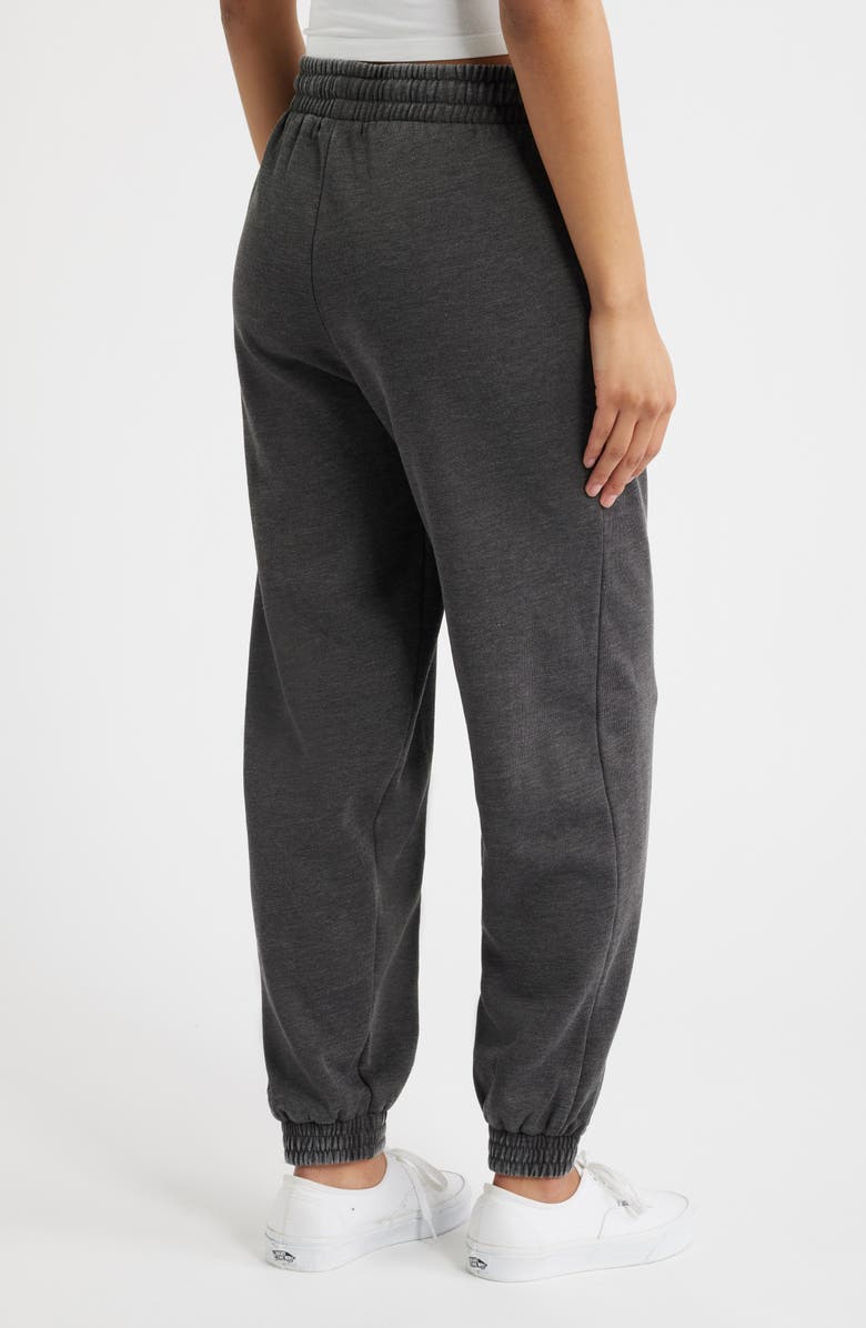 Rip Curl Surf Revival Fleece Track Pants, Alternate, color, Washed Black