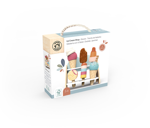 Speedy Monkey Ice Cream Shop In Multi