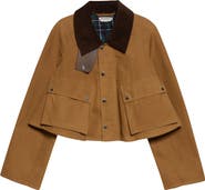 JW Anderson Waxed Cotton Swing Barn Jacket