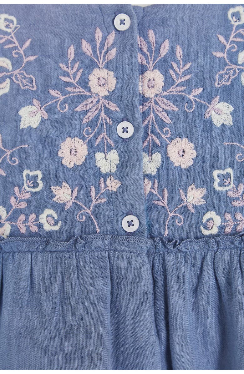 Babycottons Blanc Dress for Toddler, Alternate, color, Pastel-Blue