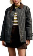 NEXT Corduroy Collar Waxed Jacket