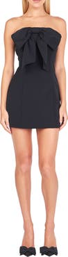 Endless Rose Bow Strapless Minidress