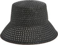 Treasure & Bond Textured Straw Bucket Hat