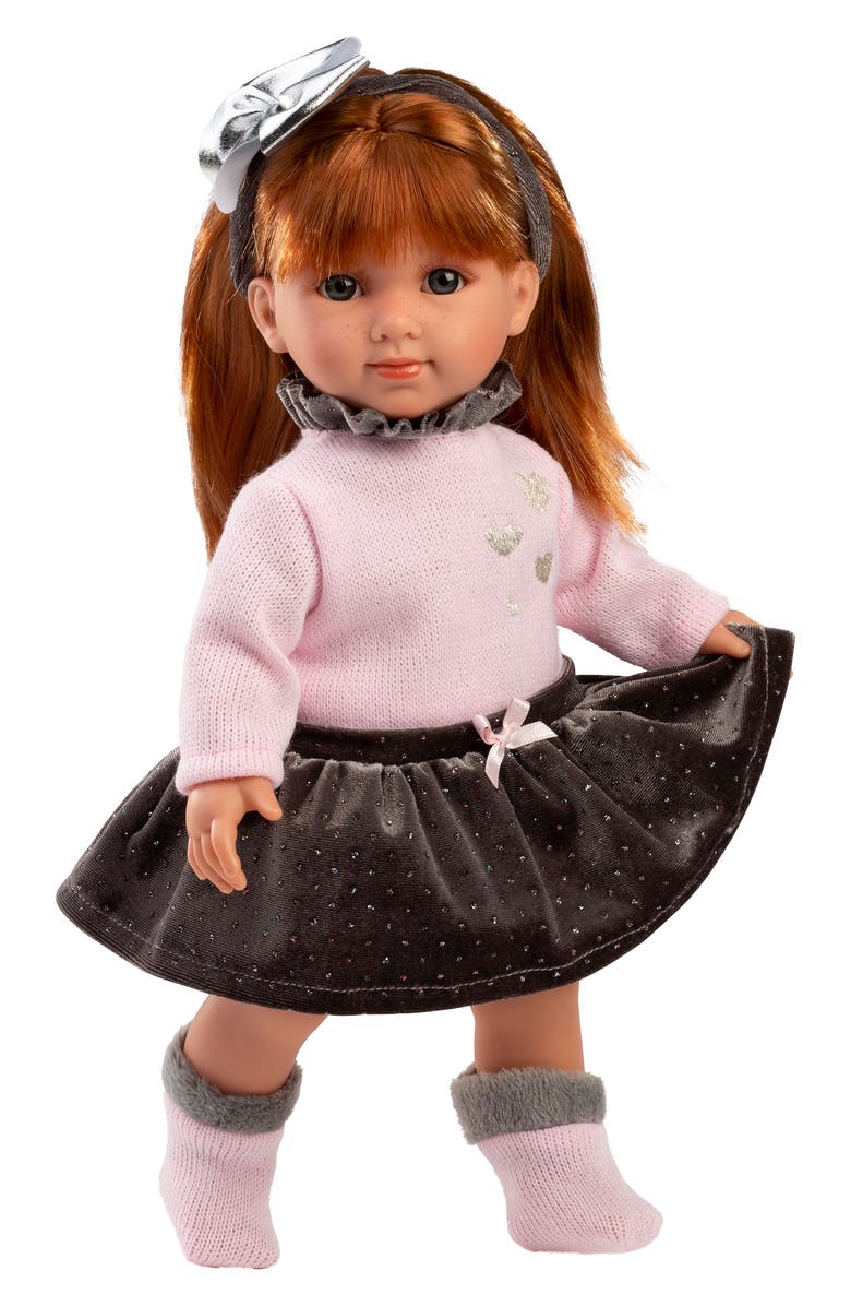 Llorens Raquel 13.8-Inch Soft Body Doll, Main, color, 