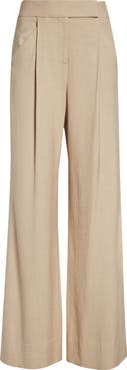 Veronica Beard Marbeau High Waist Wide Leg Pants