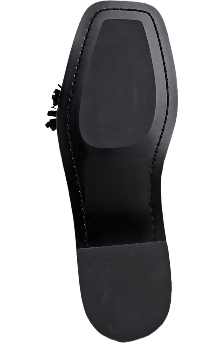 André Assous Pandora Tassel Loafer, Alternate, color, Black