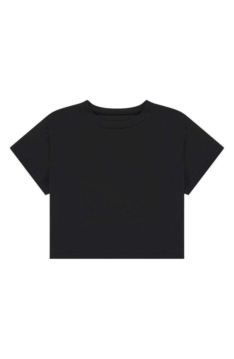 KENT Organic Cotton Crop Top, Alternate, color, Black