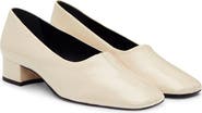 Reformation Inez Square Toe Pump
