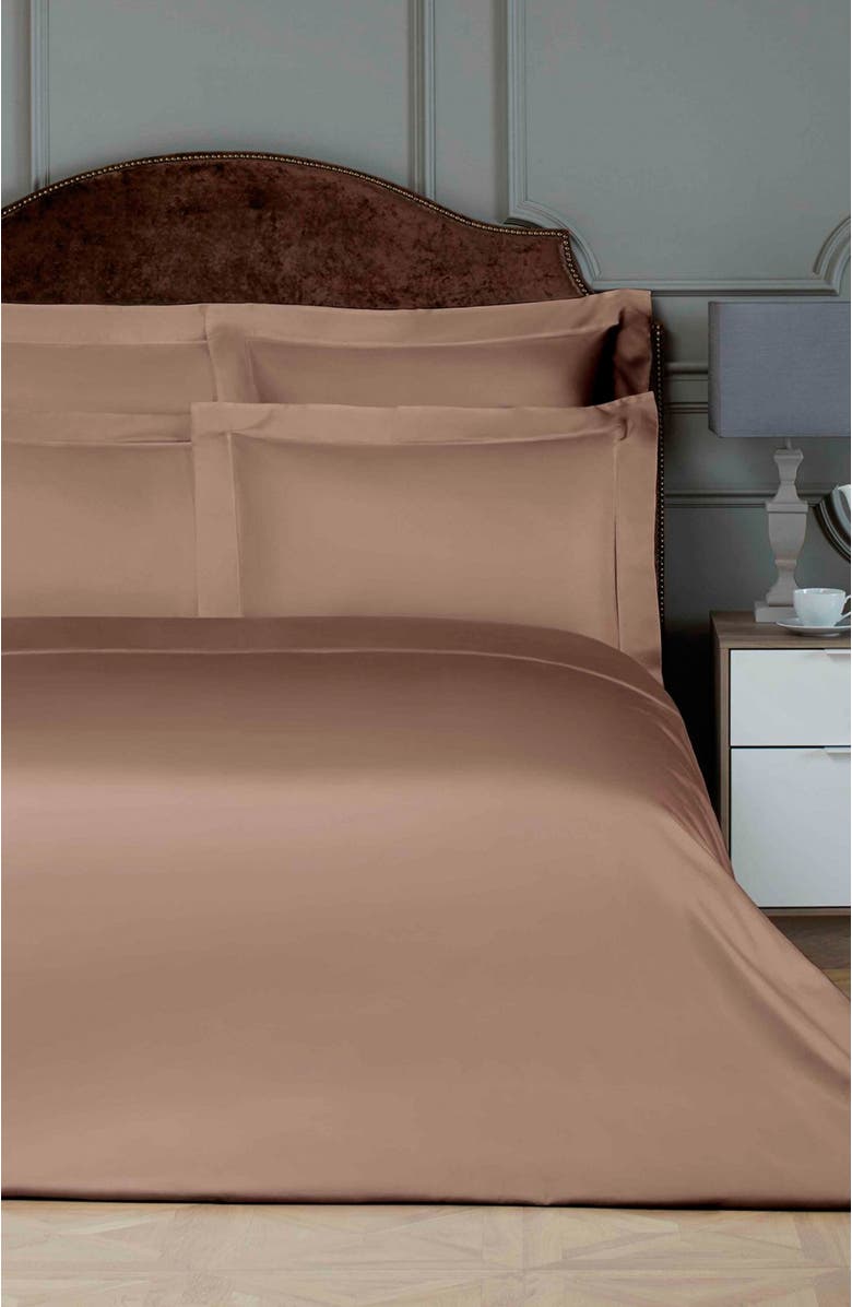 Togas Rhapsody Duvet Cover, Alternate, color, Brown