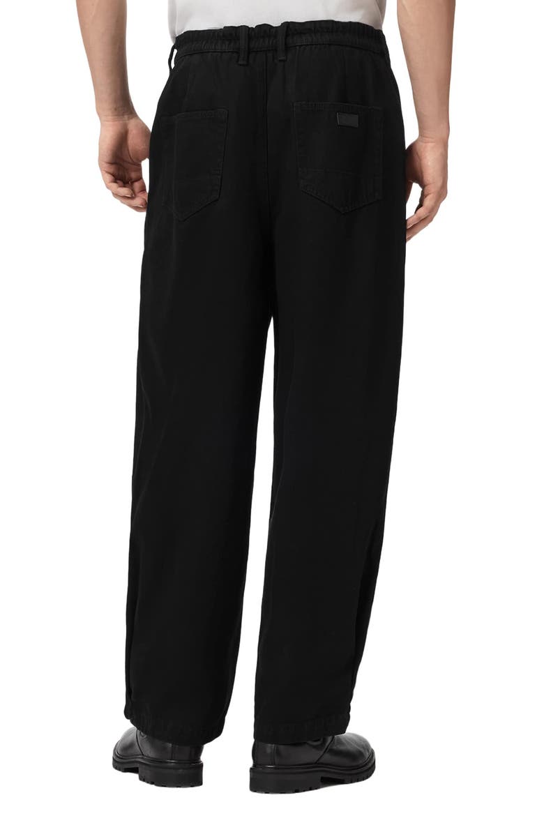 Becco Straight Leg Pants, Alternate, color, BLACK