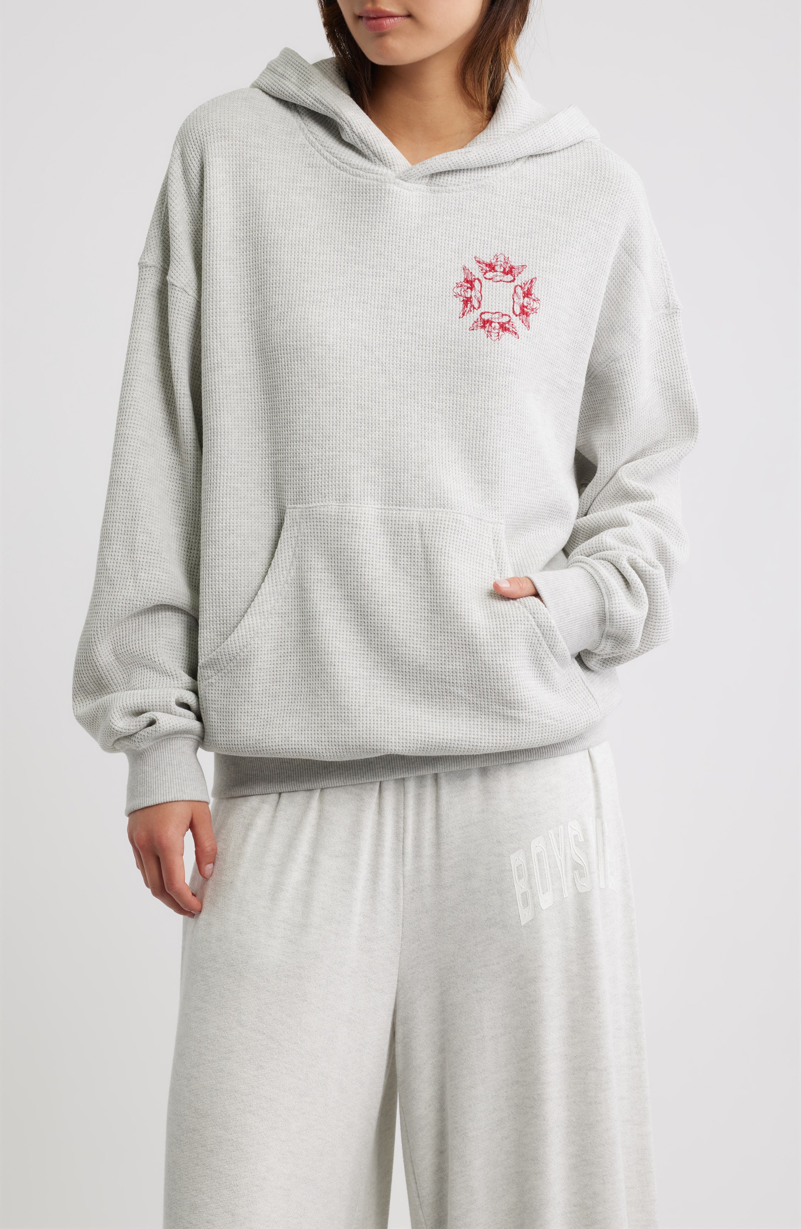 selected LIGHT HEATHER GREY