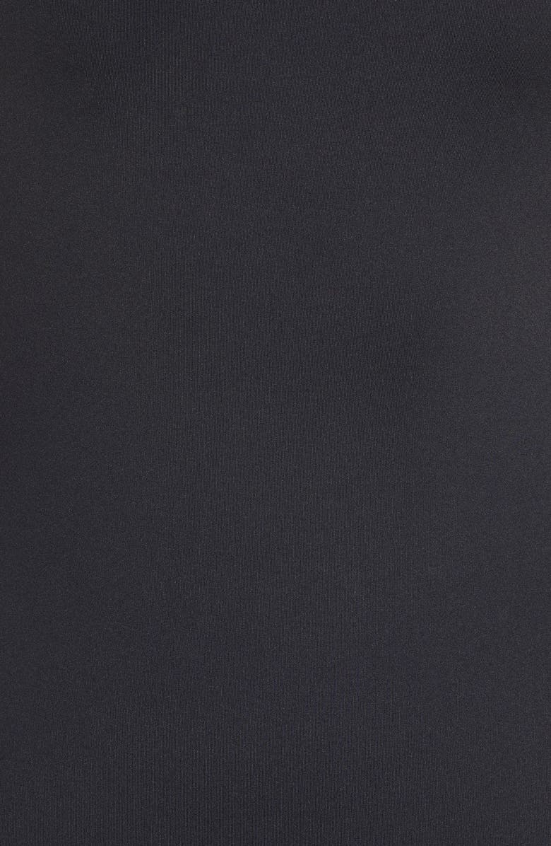 La Blanca Halter One-Piece Swimsuit, Alternate, color, Black