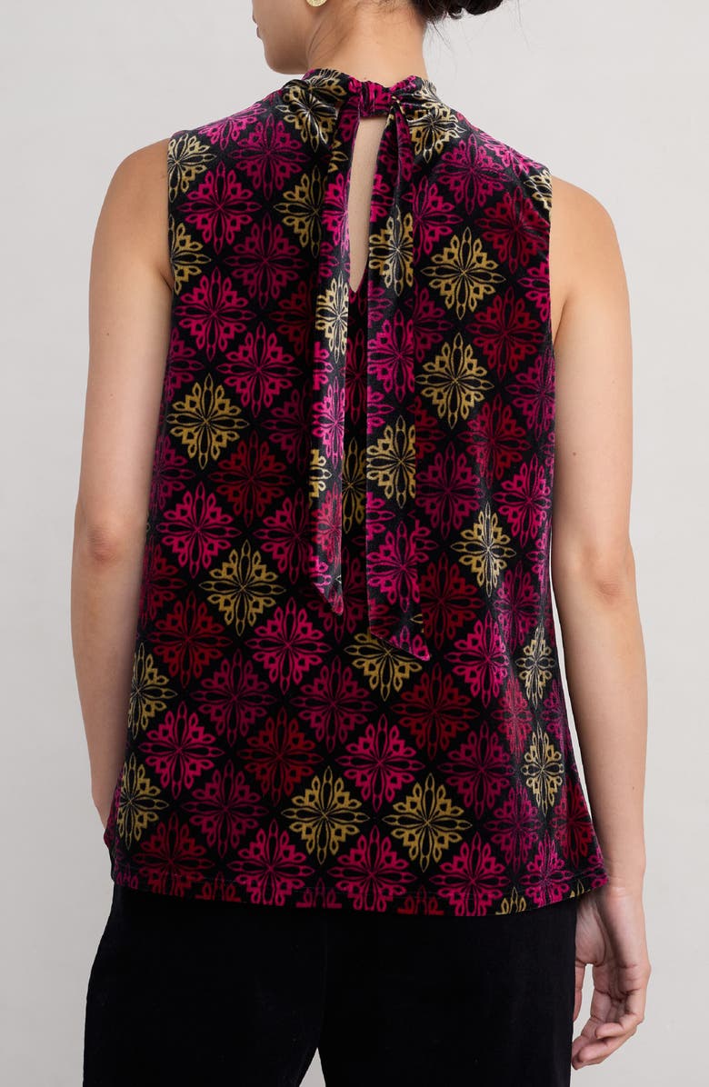 Seasalt Cornwall Winter Cherry Sleeveless Velvet Top, Alternate, color, 