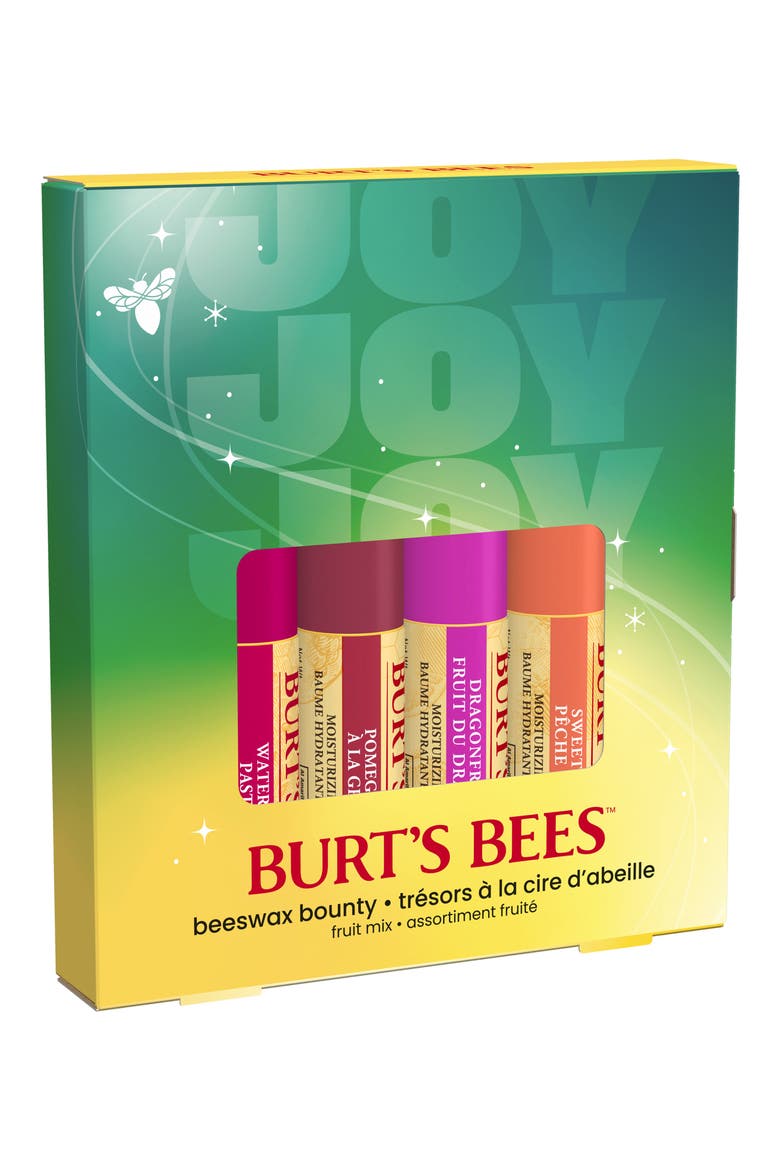 Beeswax Bounty Fruit Mix Lip Balm Set, Alternate, color, NO COLOR