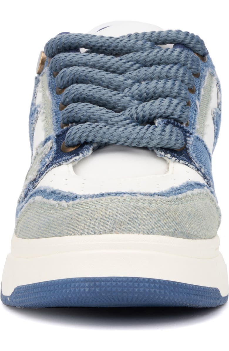 OLIVIA MILLER Stars Chunky Sneaker, Alternate, color, Denim