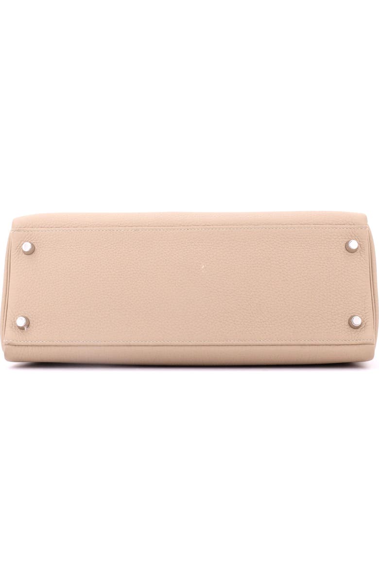 Pre-Owned Hermes Kelly Handbag Light Togo with Palladium Hardware 32, Alternate, color, Trench