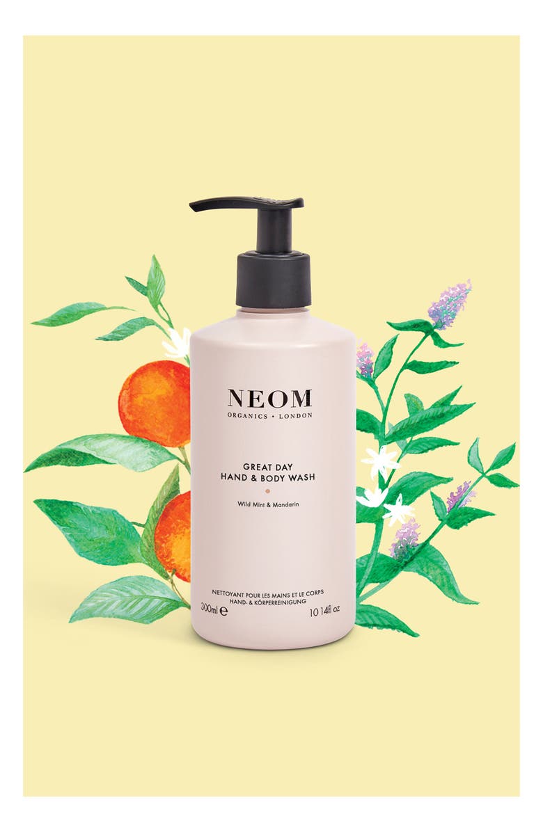 NEOM Wellbeing Great Day Hand & Body Wash, Alternate, color,