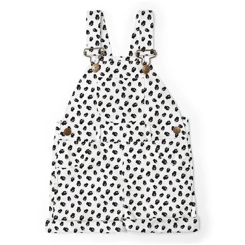 Print Overall Shorts