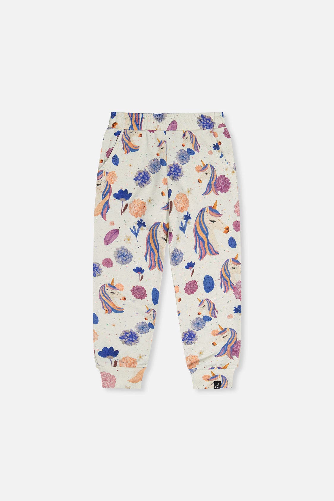 selected Beige Unicorn Print