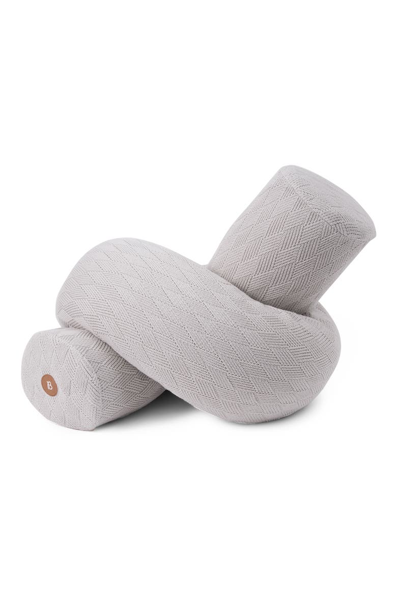 Bundle Cuddler Body Pillow with Cover, Main, color, MOONSTONE GREY