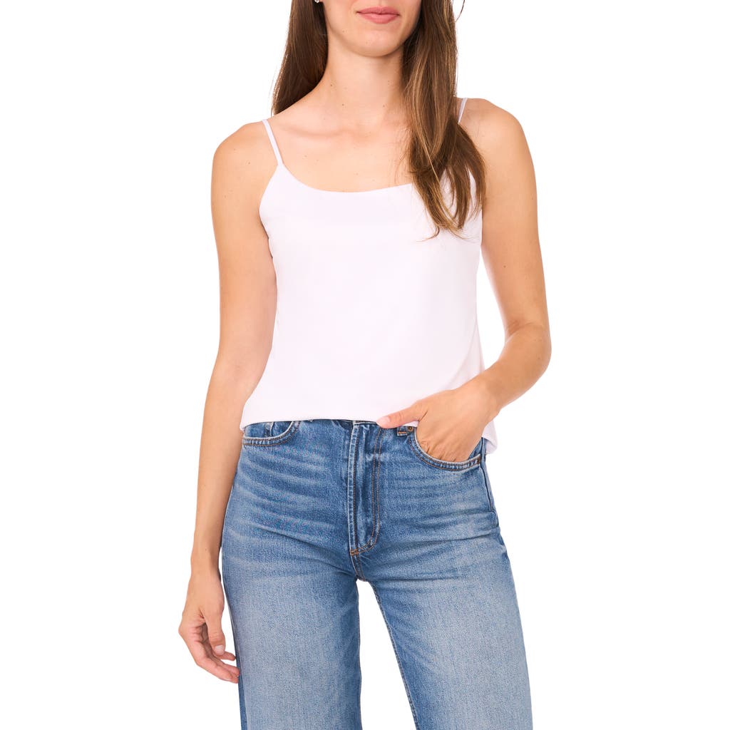 Halogenr Halogen(r) Compression Crop Camisole In White