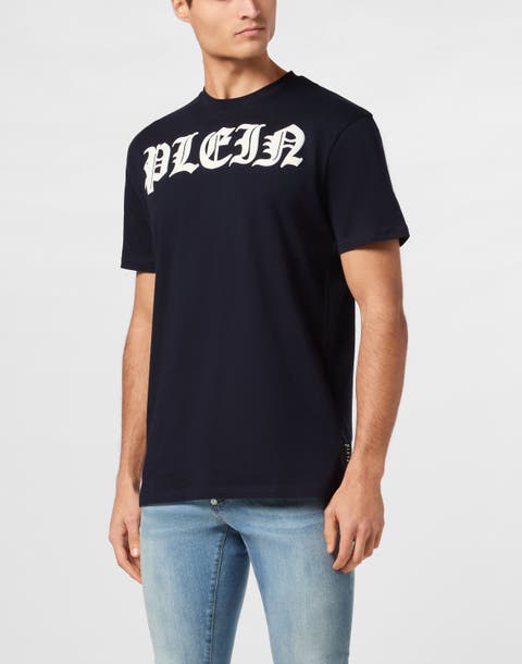 T-Shirt Round Neck Gothic Plein Men