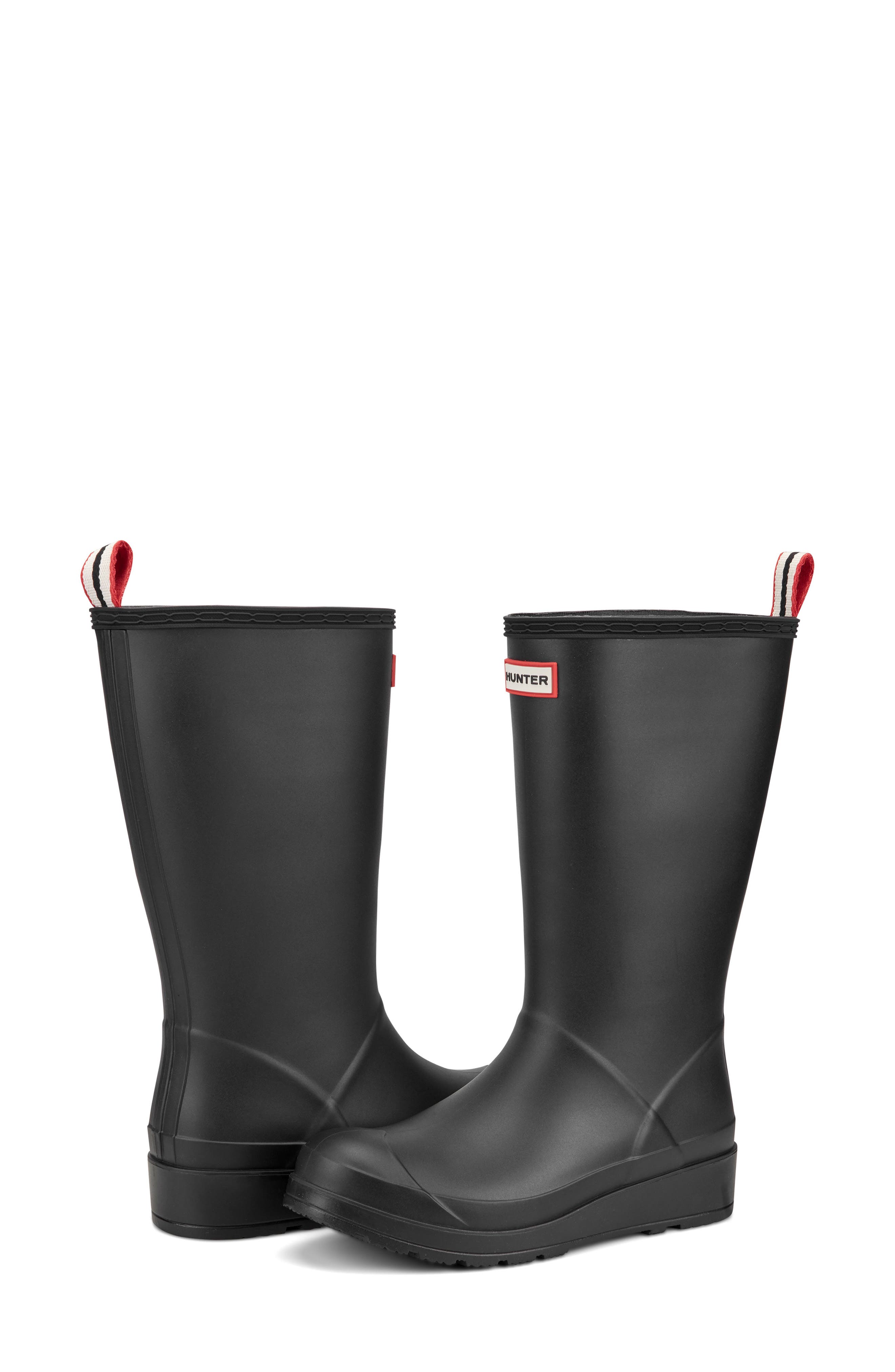PLAY Tall Waterproof Rain Boot, Alternate, color, BLACK 001
