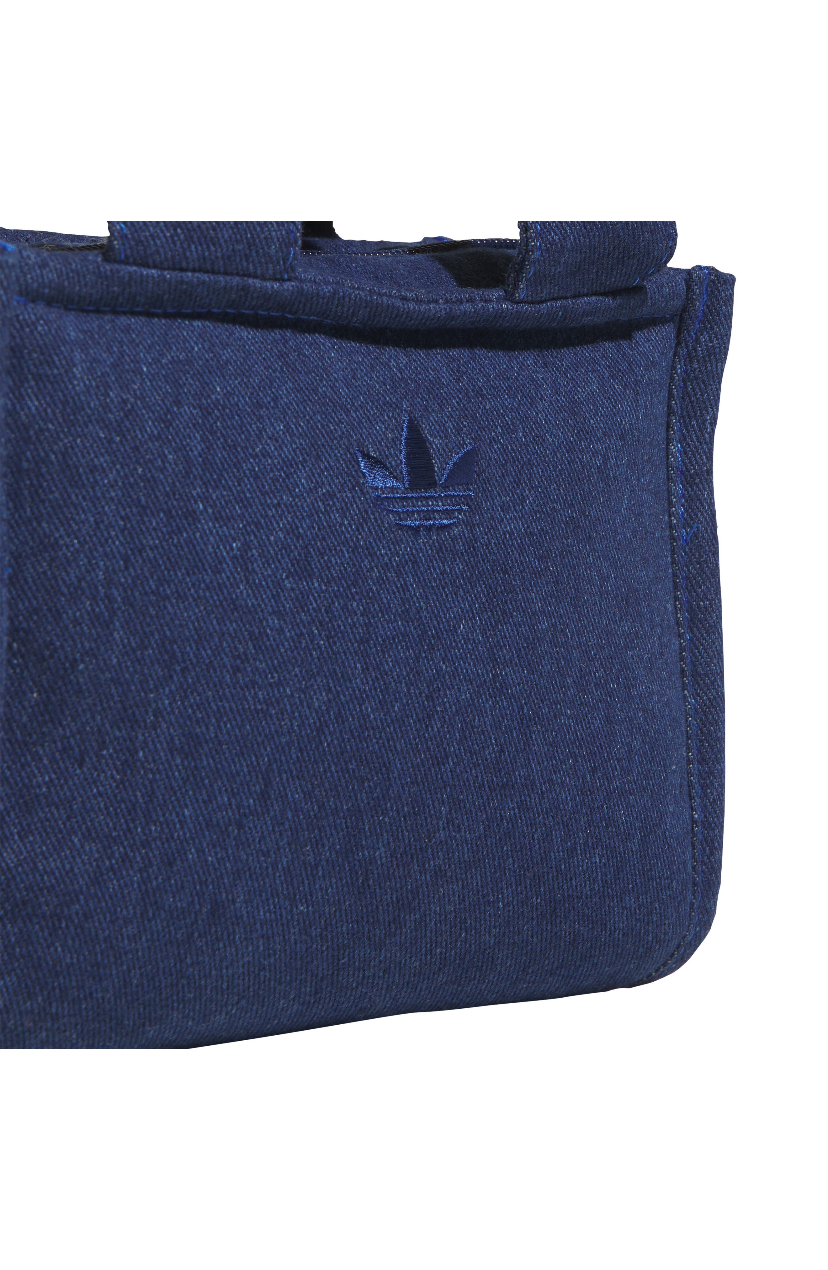 Kids' Denim Micro Mini Tote, Alternate, color, MEDIUM BLUE DENIM/ BLUE