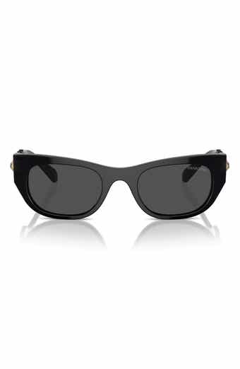 Swarovski 51mm Pillow Sunglasses