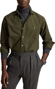 Polo Ralph Lauren Garment-Dyed Long Sleeve Oxford Shirt