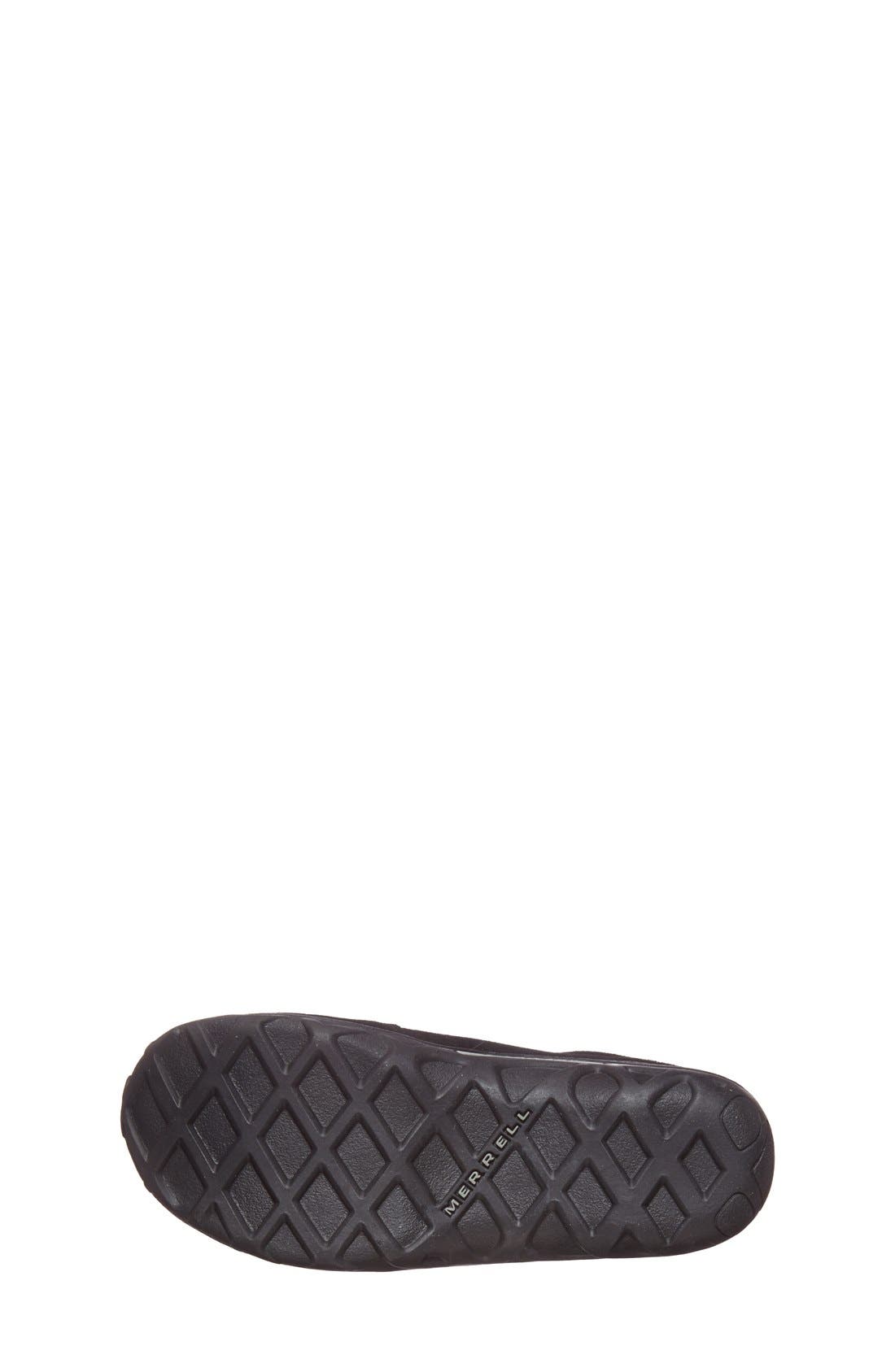 Kids' Jungle Moc Slip-On Sneaker, Alternate, color, BLACK