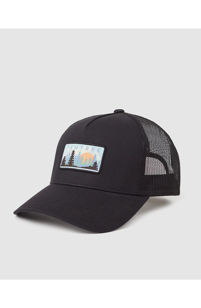 tentree Forest Sun Altitude Hat, Main, color, Meteorite Black/Blue Shadow