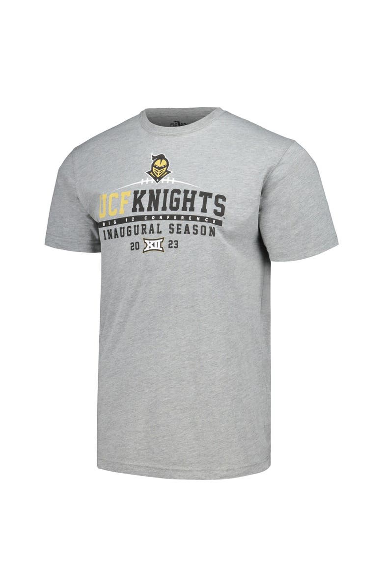 FLOGROWN Men's Heather Gray UCF Knights Inaugural Big 12 Schedule T-Shirt, Alternate, color, Heather Gray