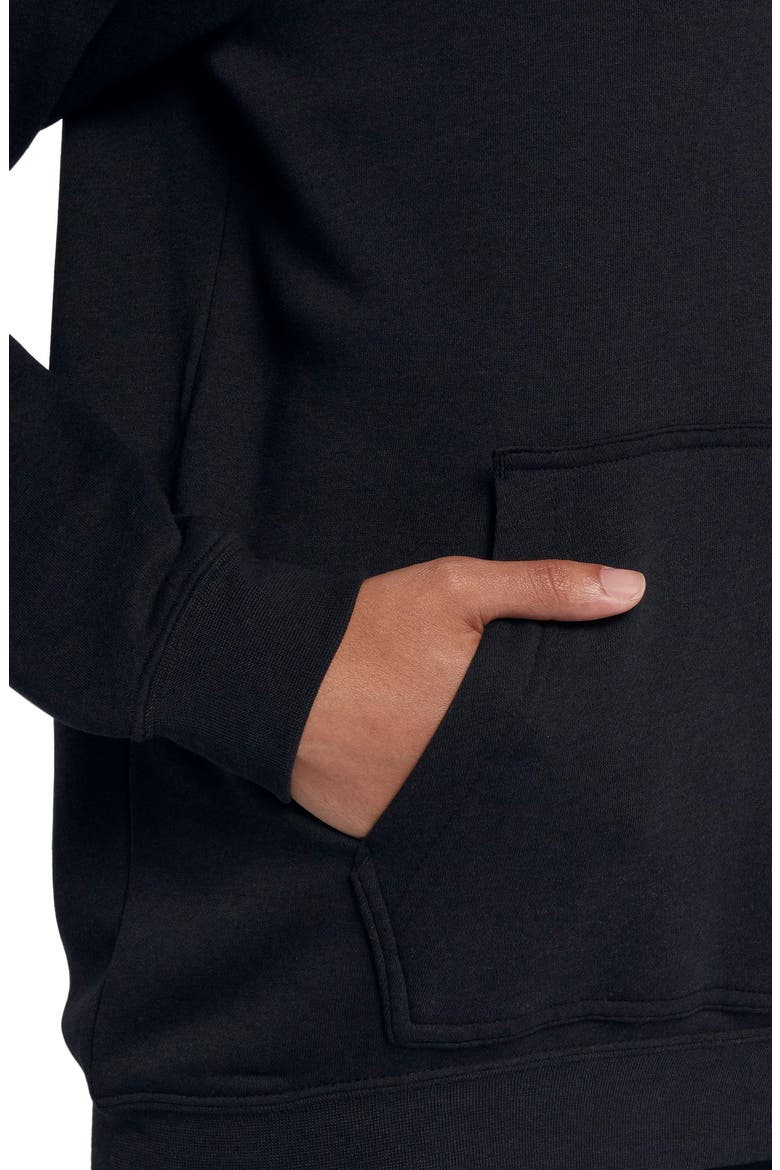 Sportswear Rally Women's Hoodie, Alternate, color, BLACK/ BLACK/ WHITE
