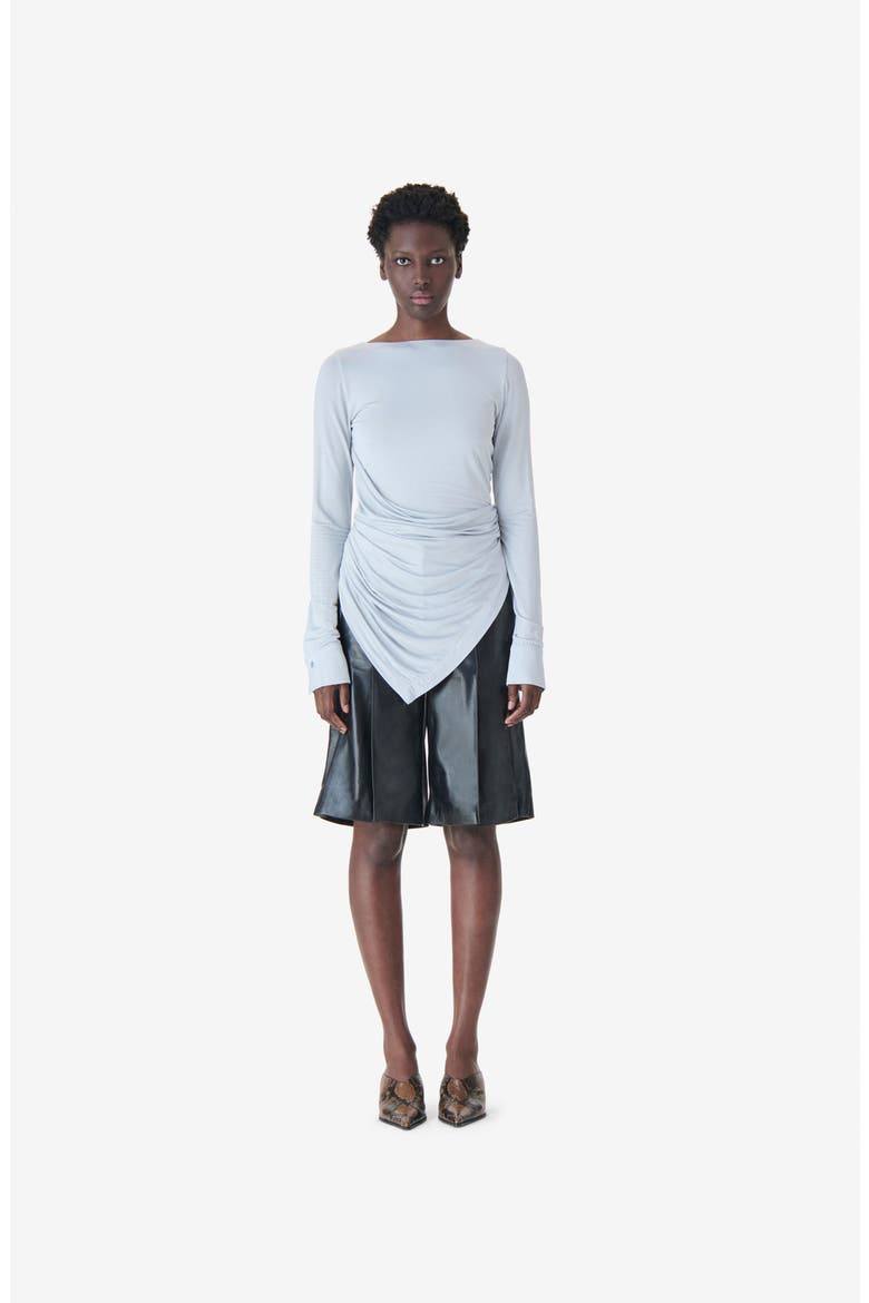 Heliante Long Sleeve Top, Main, color, Pearl Blue