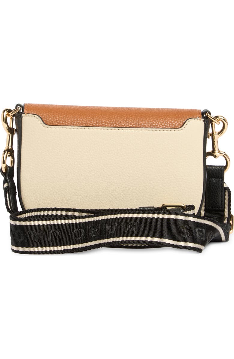 Marc Jacobs Small CB Signet Turnlock Saddle Bag, Alternate, color, Smoked Almond Multi