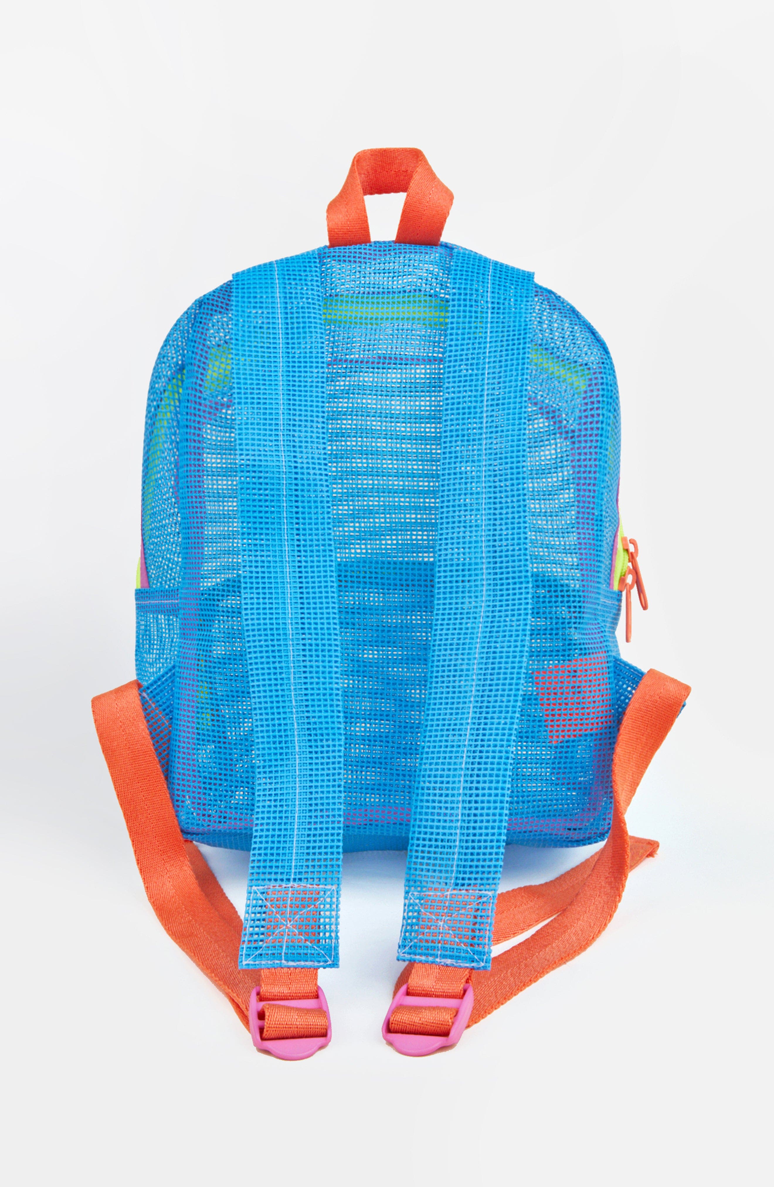 Mesh Mini Backpack, Alternate, color, Lake